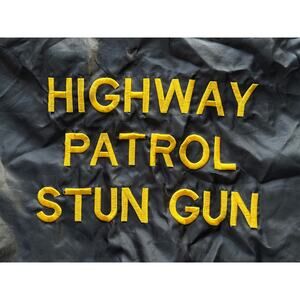 Highway patrol stun gun embroidered jacket spartan uniform outerwear liberty L